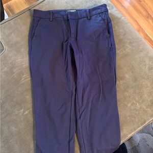 Liverpool Navy Ankle Pants